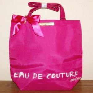 Juicy Couture Bright Pink Large Bag NWT